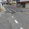 大山街道大石橋の横断歩道を含んだ一部区間が舗装補修されました