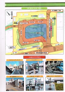 溝口駅南口平面図ｂ